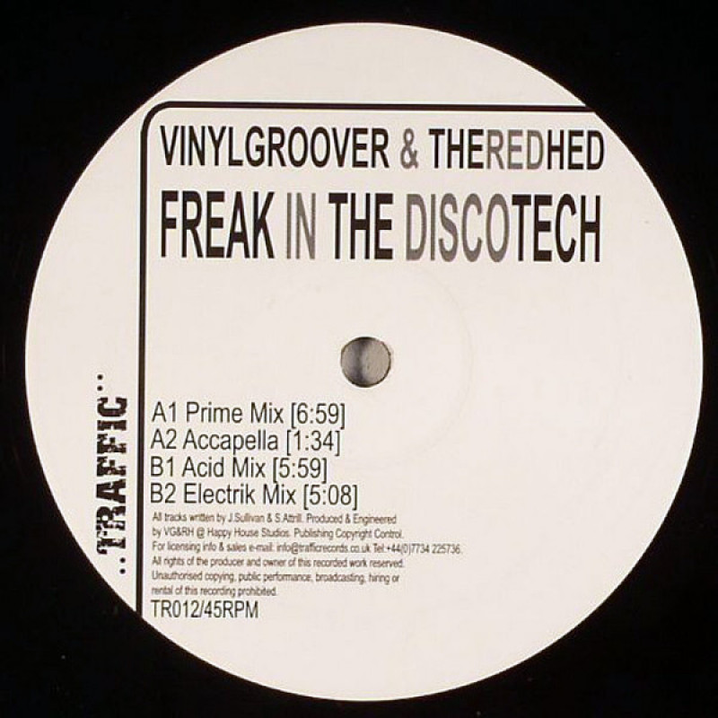 Vinylgroover & The Red Hed – Freak In The Discotech Vinylgroover & The Red Hed – Freak In The Discotech
