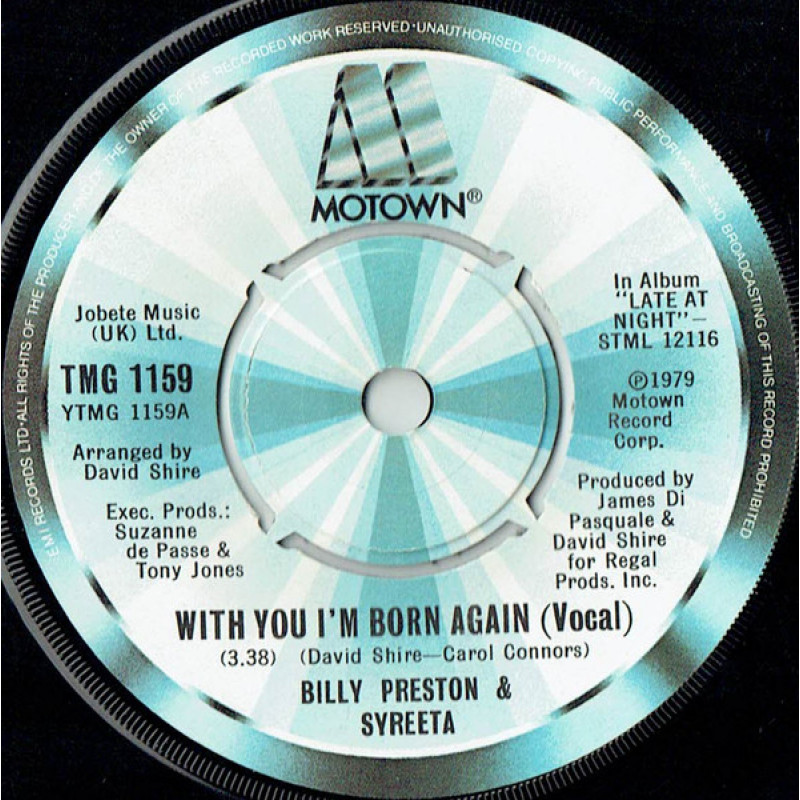 Billy Preston & Syreeta – With You I'm Born Again (Vocal) Billy Preston & Syreeta – With You I'm Born Again (Vocal)
